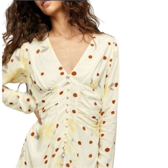 free PEOPLE Date Night Mini Dress - Picture 3 of 8